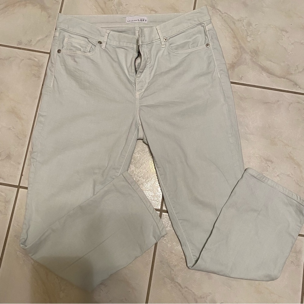 - LOFT mint green Jean size 29/8 - Picture 2 of 8